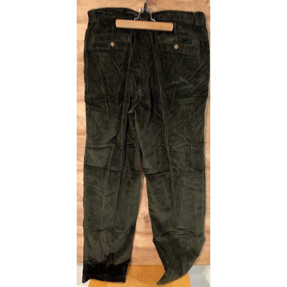 Vintage Tommy Bahama Green Corduroy Pants Men's 38x 33 Old Money Coastal Island